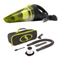 Sun Joe 12-Volt Portable Car Vacuum Cleaner | 16-Ft Cable | Interior Auto Detailing Accessory Kit ATJ-V501